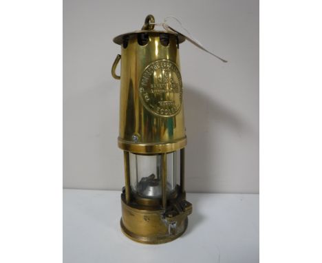 An Eccles Protector miner's lamp