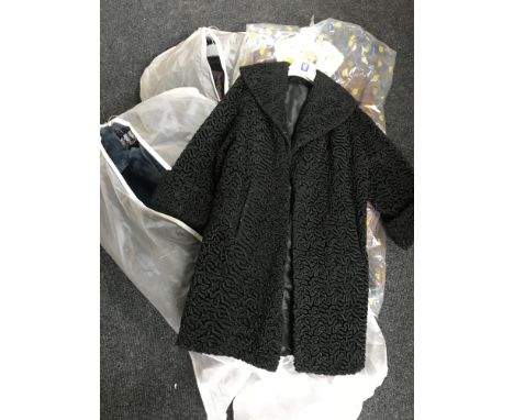 Four vintage lady's coats 