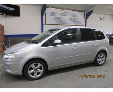 Make &amp; Model: Ford C-Max ZetecDate of Reg: AJ59 FLKColour: Silvercc: 1798MoT: 24-08-2021Fuel Type: PETROLMileage: 134kTra