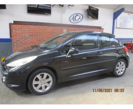 Make &amp; Model: Peugeot 207 Sport 110Date of Reg: AK56 EFOColour: Blackcc: 1587MoT: 08-09-2021Fuel Type: PETROLMileage: 94k