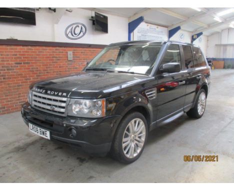 Make &amp; Model: R/R Sport HSE TDV8 AutoDate of Reg: LR08 BWEColour: Blackcc: 3628MoT: 06-02-2022Fuel Type: DIESELMileage: 1
