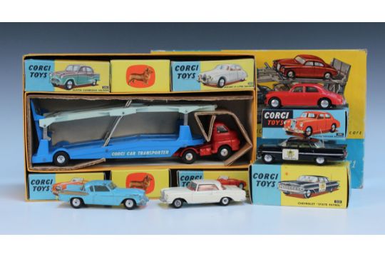 corgi major toys carrimore car transporter
