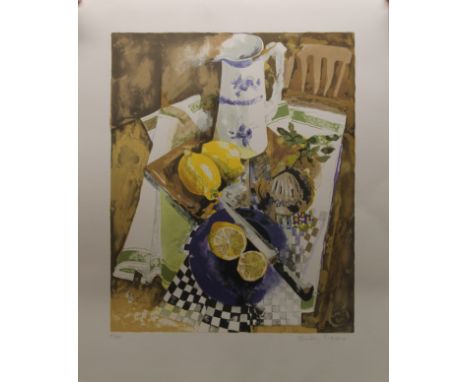 SHIRLEY TREVOR (British) Lemons, three signed limited edition prints, each signed in the margin and numbered in a limited pri