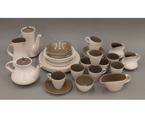 A quantity of Poole tea and dinner wares. 