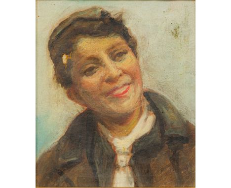 CONTINENTAL SCHOOL (19th/20th century), Portrait of a Boy, oil on canvas, framed.  16.5 x 19.5 cm. 