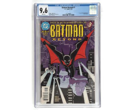 Batman Beyond No. 1 CGC Universal Grade 9.6  1st comic appearance of Terry McGinnis (DC Comics, 1999).1st comic book appearan