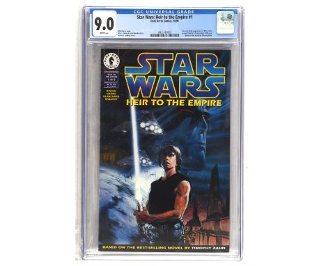 Star Wars: Heir to the Empire No. 1 Grade 9.0  featuring 1st appearance of Grand Admiral Thrawn (Dark Horse Comics, 1005).1st