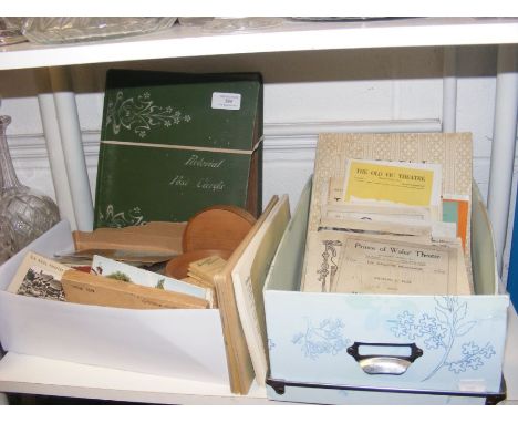A collection of vintage theatre programmes from the 1930's, 40's and 50's, including The Old Vic Theatre in London, together 