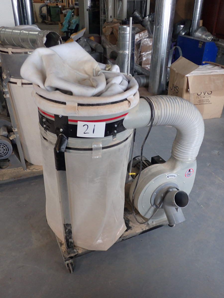 STEEL CITY TOOL WORKS SINGLE BAG DUST COLLECTOR MOD. 65200, 120 VOLTS
