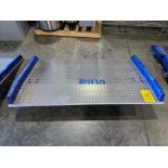 U-Line 15,000 LB. Dock Plate, 6' x 3', Diamond Plate ($25 Loading fee will be added to buyer's invoi