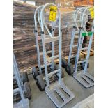 (2) U-LINE 2-Wheel Aluminum Hand Trucks, Model H-3199