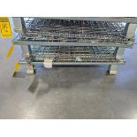 (2) U-Line 4,000 LB. Collapsible Wire Containers, Model H-1732, 48" x 40" x 42-1/2" ($25 Loading fee