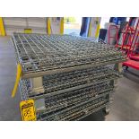 (2) U-Line 4,000 LB. Collapsible Wire Containers, Model H-1732, 48" x 40" x 42-1/2" ($25 Loading fee