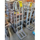(2) U-LINE 2-Wheel Aluminum Hand Trucks, Model H-3199