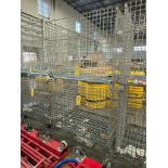 (2) U-Line 4,000 LB. Collapsible Wire Containers, Model H-1732, 48" x 40" x 42-1/2" ($25 Loading fee
