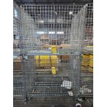 (2) U-Line 4,000 LB. Collapsible Wire Containers, Model H-1732, 48" x 40" x 42-1/2" ($25 Loading fee