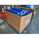 Gaylord Box of U-Line Delineator Posts & Pallet of Hexagonal/Round Bases, Assorted Colors ($20 Loadi