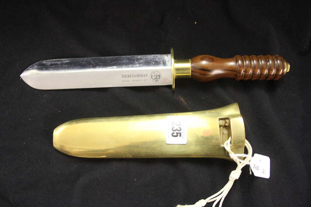 Diving Equipment Knives, Siebe Gorman (175 anniversary special edition