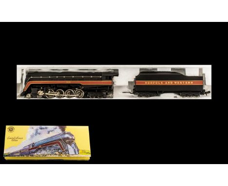 Bachman Ltd Collectors Edition N Scale Model Replica of the Worlds Fastest Steam Locomotive and Tender  'Norfolk and Western 