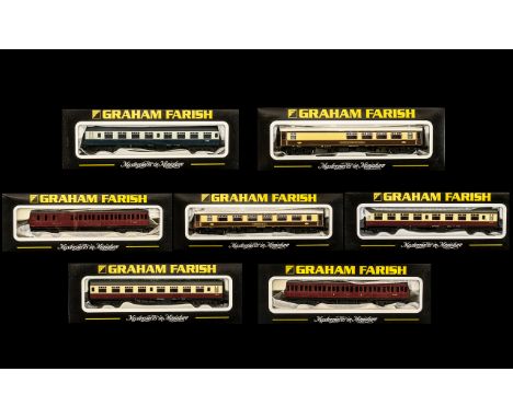 Graham Farish By Bachmann Masterpieces in Miniature Scale 1.148 detailed model for two adult collector 8 in total. All have n