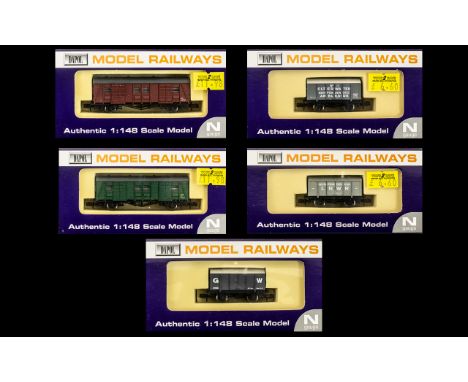 Dapol Model Railways N Gauge 1;148 Scale Models for Adult Collectors 5 models in total. 1, NB 006 Gunpoweder Van Elterwater 2