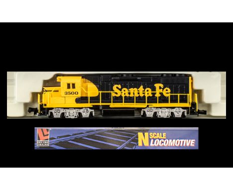 Life Like Quality N Scale 1-160 Diecast Model all Wheel Drive Locomotive 3500 Santa Fe 7843 Gp 38 Locomotive Specifications 5