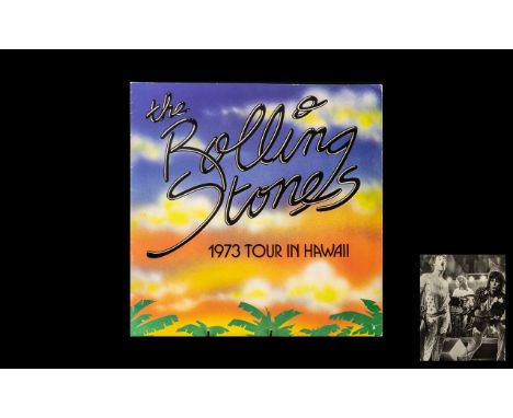 The Rolling Stones Programme in Hawaii 1973.  Scarce.