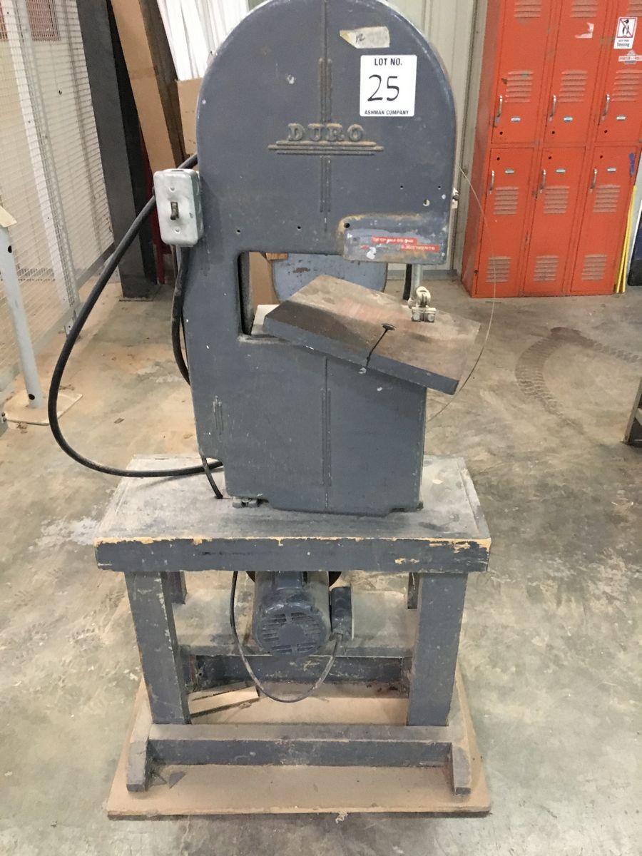 duro 12'' vertical band saw