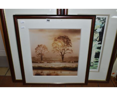 FOUR PRINTS BY JOHN WATERHOUSE AND SHERREE VALENTINE DAINES, comprising 'A Day Out Walking' by John Waterhouse, no visible si