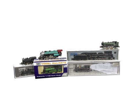 N Gauge Steam Locomotives, International examples including Kato 2007-1 C57 Yamaguchi locomotive and tender in black livery i