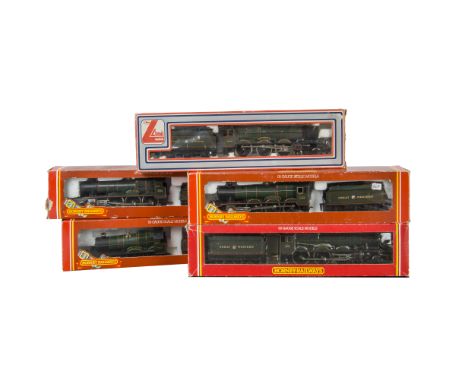 Hornby 00 Gauge GWR green Steam Locomotives, R830 Saint Class 2920 'Saint David', R082 King Class 6008 'King James 11', R392 