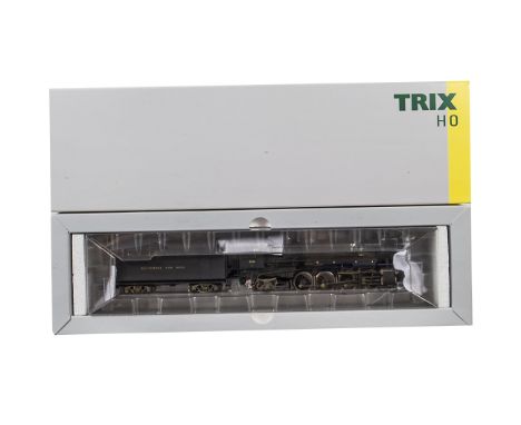 Trix American HO Gauge Steam Locomotive and Tender a boxed 22816 Q3 Light Mikado Baltimore &amp; Ohio locomotive in black liv