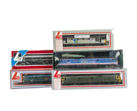 Lima 00 Gauge BR Class 33 and 50 Diesel Locomotives, Class 33, BR green 33008 'Eastleigh', Railfreight two tone grey 33050 'I