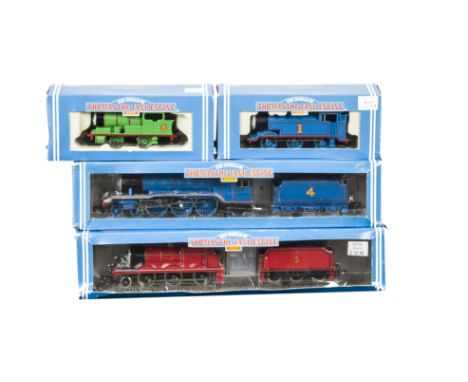 Hornby 00 Gauge Thomas the Tank Engine series Locomotives, R852 James The Red Engine, R351 Thomas The Tank Engine, R350 Percy