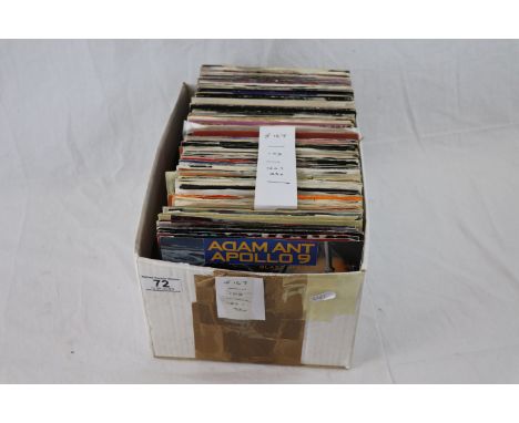 Vinyl - Collection of over 120 7" singles to include Bob Dylan, Michael Jackson, The Rolling Stones, Adam Ant, Bob Marley, U2