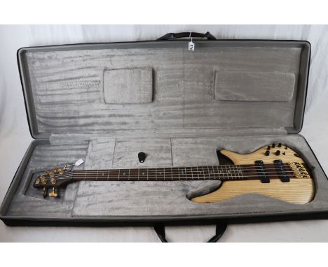 Bass Guitar - An Ibanez Premium SR1305 5 string bass in natural flat finish.  Shows no sign of play wear.  Comes with origina