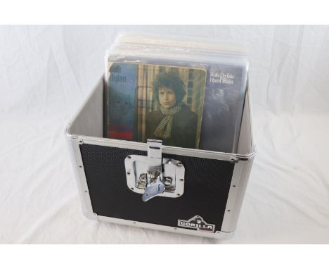 Vinyl - Collection of over 25 Bob Dylan LPs from The Times They Are a Changing through to Bob Dylan/The Band and the Real Alb