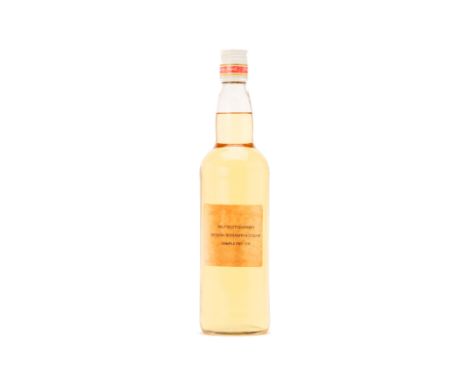 ANGUS DUNDEE MALT SCOTCH WHISKY SAMPLE BOTTLE
Typed label inscribed "Malt Scotch Whisky, Natural Strength &amp; Colour, Sampl