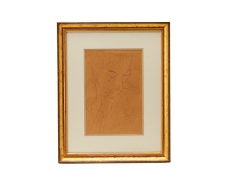 VIETNAMESE SCHOOL, 20TH CENTURY - PORTRAIT STUDY
Pen, indistinctly signed and dated
31cm x 20cm; with frame 51cm x 41cm
Condi