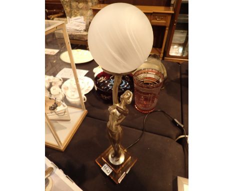 Art Deco style figural lamp H: 55 cm 