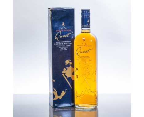 JOHNNIE WALKER QUEST
Blended Scotch Whisky. 750ml, 40% volume, in carton. CONDITION REPORT: Bottle very good, some damage to 