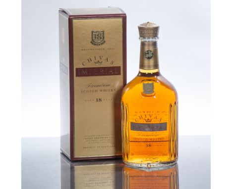 CHIVAS IMPERIAL 18 YEAR OLD 
Blended Scotch Whisky, 70cl, 43% volume. In carton. CONDITION REPORT: Good condition