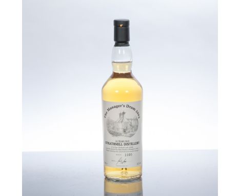 STRATHMILL 15 YEAR OLD MANAGER'S DRAM 
Cask strength Single Speyside Malt Scotch Whisky. Specially selected for Diageo Distil