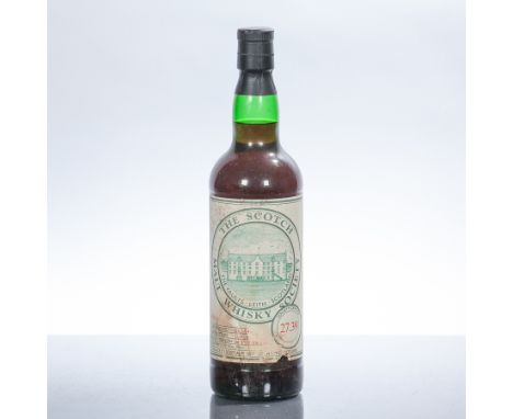 SPRINGBANK SMWS 27.39 
Cask strength single Campbeltown malt whisky, distilled in December 1964 and bottled in June 1996 for 