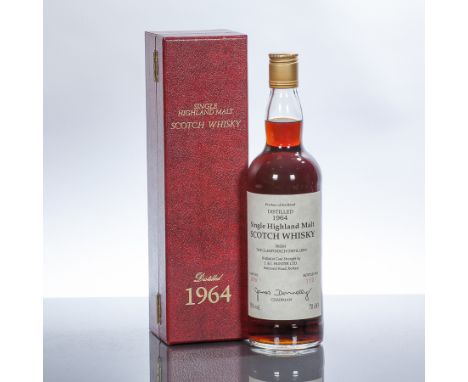 THE GLENFIDDICH 1964
'Single Highland Malt Scotch Whisky from The Glenfiddich Distillery. Bottled at Cask Strength by J. & J.