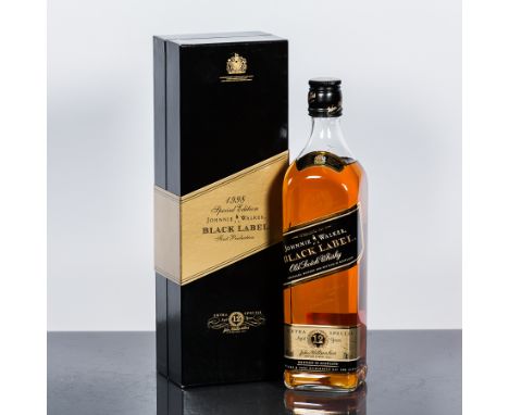 JOHNNIE WALKER BLACK LABEL1998 SPECIAL EDITION 12 YEAR OLD 
Blended Scotch Whisky. First Production. 70cl, 40% volume, in pre