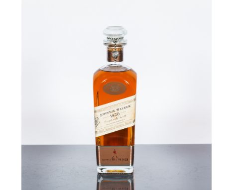 JOHNNIE WALKER 1820 SPECIAL BLEND
Blended Scotch Whisky. Bottle No. A 041423, labelled for the Japanese market. 750ml, 40% vo