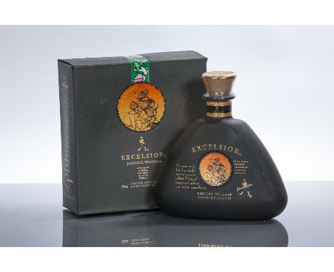 JOHNNIE WALKER EXCELSIOR
Blended Scotch Whisky. Limited Release Anno:MCMXCVII. 750ml, 43% volume, in carton. CONDITION REPORT