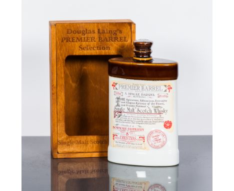 PREMIER BARREL SELECTION BOWMORE 8 YEAR OLD CHRISTMAS 2005
Single Islay malt whisky bottled by Douglas Laing & Co Ltd. One de
