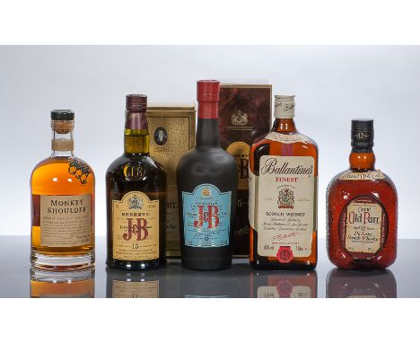 MONKEY SHOULDER BATCH 27 
Blended Scotch Whisky. 70cl, 40% volume.
BALLANTINE'S FINEST
Blended Scotch whisky. 1L, 43% volume.